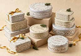 Food-grade cookie tin packaging: Stylish and attractive for safe storage