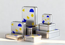Tin Packaging for Cosmetic Products – Elegant and Durable Design