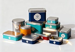 Luxury Custom Gift Tin Boxes for Premium Brand Packaging