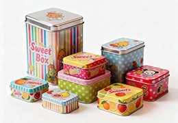 Premium Metal Tin Boxes for Chocolate and Candy Packaging