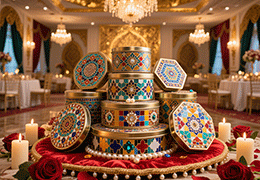 New trend of wedding return gifts: How custom engraved tin boxes become the first choice for luxury events