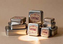 Decorative Metal Tin Boxes – Perfect for Holiday Promotions
