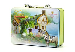 How to Customize a Vintage Style Tin Lunch Box with Handles