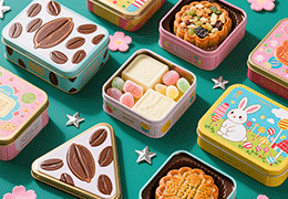 Let sweetness upgrade! Professionally customized candy tin box/chocolate tin box