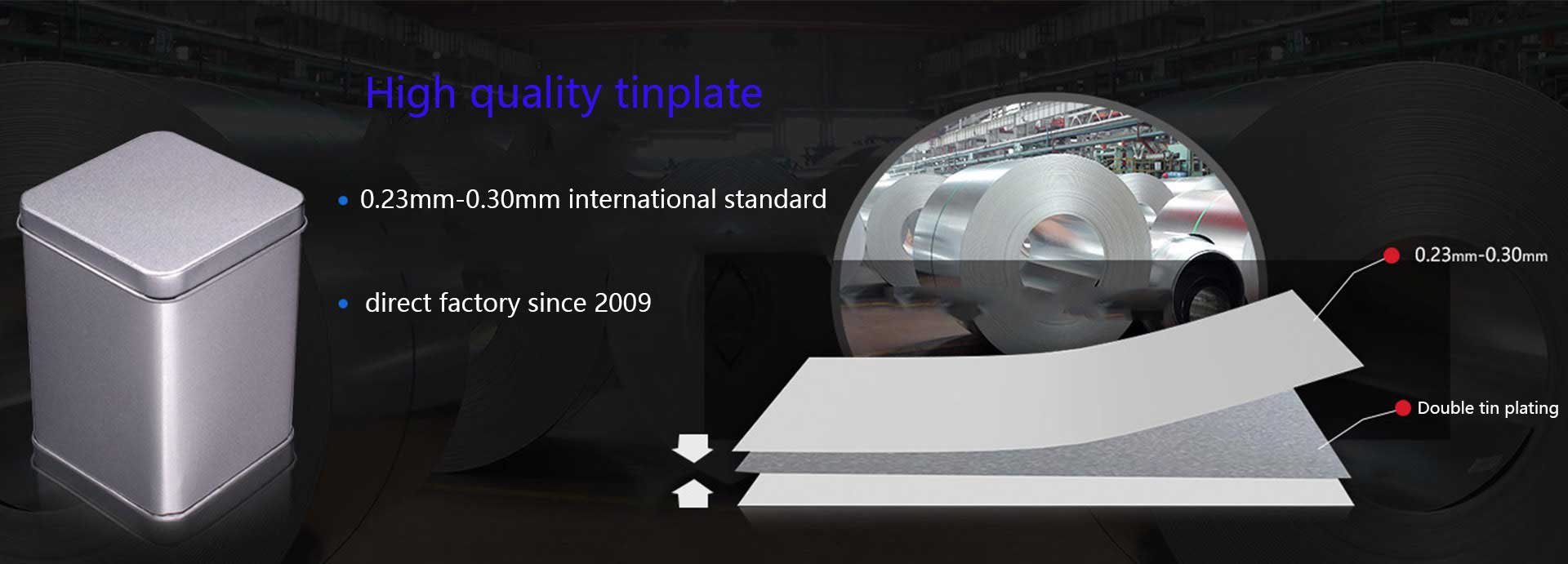 Best tin can metal Tin box packaging manufacturer